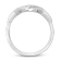 Sterling Silver Diamond 0.20Ctw Ring