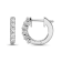 Diamond 0.20Ctw 10k White Gold Earrings
