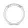 10K White Gold Diamond Ring 0.16Ctw