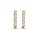 Diamond 1.00Ctw 10k Yellow Gold Earrings
