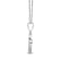 Diamond 0.25Ctw Sterling Silver Heart Pendant With Chain