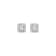 Diamond 0.16Ctw Sterling Silver Earring