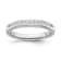 10K White Gold Diamond Ring 0.33Ctw