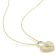 1/5ctw Diamond Heart Lock Pendant with Chain in 18K Yellow Gold Over
Sterling Silver