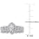 1/5 CT TW Diamond Oval Halo Bridal Ring Set in Sterling Silver