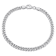 4.4MM Curb Link Chain Bracelet in Sterling Silver
