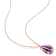 2 3/4 CT TGW Amethyst Cage Pendant with Chain in Rose Gold Plated Silver