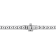 8 7/8ctw Lab-Grown Diamond Double Strand Necklace in 14K White Gold