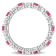 2 CT TGW Ruby and 3/4 CT TW Diamond Eternity Ring in 14K White Gold