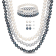 7.5-8MM Multi-Color Freshwater Cultured Pearls Necklace, Bracelet &
Earrings Set in Sterling Silver