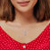1/2 CT TGW Created Pink Sapphire Pendant with Chain in Sterling Silver