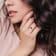 5/8 CT TGW Ruby and 1/6 CT TW Diamond Ring in 10K White Gold
