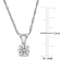 0.75ctw Lab-Grown Diamond Solitaire Pendant with Chain in 14K White Gold
(IGI Certified)