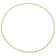 3.8mm Figaro Chain Necklace in 18k Yellow Gold Plated Sterling Silver,
24 in