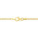 3-6.5 MM Freshwater Cultured Pearl with White Topaz Necklace in 18K
Yellow Gold Over Sterling Silver