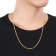 22 Inch Rope Chain Necklace in 14k Yellow Gold (3 mm)
