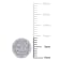 1/4 CT TW Double Halo Diamond Stud Earrings in 10k White Gold