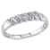 Diamond Illusion Wedding Band in Sterling Silver