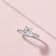 2 CT DEW Created Moissanite and 1/10 CT TW Diamond Engagement Ring in
14K White Gold