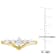 1/3 CT TW Diamond Ring in 14K Yellow Gold
