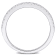1/5 CT TW Lab-Grown Diamond Semi-Eternity Ring in 14K White Gold