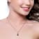 9-9.5MM Black Tahitian Cultured Pearl Pendant with Chain in Sterling Silver