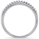 1/7 CT TW Diamond Anniversary Style Band Ring in Sterling Silver