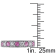 4/5 CTW Created Pink and Created White Sapphire Anniversary Band in
Sterling Silver