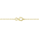 1 7/8 CT TGW Created White Sapphire Halo Necklace in Yellow Plated
Sterling Silver