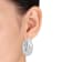 40MM Polished Hoop Earrings in Sterling Silver