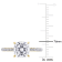 2 CT DEW Created Moissanite and 1/10 CT TW Diamond Engagement Ring in
14K Yellow Gold