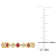 3/8 CT TGW Created Ruby and Diamond Accent Eternity Ring in 10K Yellow Gold