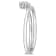Diamond Accent Floral Promise Ring in Sterling Silver