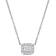 3/4 CT TW Diamond Necklace in Platinum