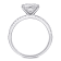 2 1/6 CT TW Lab-Grown Diamond Engagement Ring in 14K White Gold