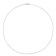 1.3MM Beaded Chain Necklace in Sterling Silver