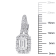 1 5/8 CT DEW Created Moissanite Halo Leverback Earrings in Sterling Silver