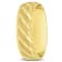 Men's 6mm Striped Wedding Band in 10K Yellow Gold