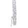 14 1/4 CT TGW Created White Sapphire Bracelet in Sterling Silver