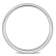 Ladies 2.5mm Comfort Fit Wedding Band in 14K White Gold