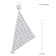 13 5/8 CT TW Multi-Shape Diamond Dangle Earrings in 14K White Gold