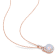 3 1/4 CT TGW Blue Ethiopian Opal and White Topaz Pendant with Chain in
Rose Plated Sterling Silver