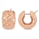 21mm Lattice-Style Hoop Earrings in 14k  Gold