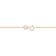 5 CT TGW Pink Opal Necklace with Beaded Halo in Rose Plated Sterling Silver