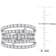 2 CT TW Diamond Split Shank Ring in 14K White Gold
