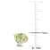 1 1/2 CT TGW Prasiolite and Diamond Accent Heart Stud Earrings in Yellow
Plated Sterling Silver