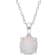 1 1/3 CT TGW Opal Solitaire Pendant With Chain in Sterling Silver