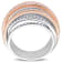 1 1/4 CT TW Diamond Split Shank Ring in 14K 2-Tone Gold