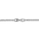 25 CT TGW Cubic Zirconia Tennis Necklace in Sterling Silver