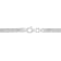 1 1/7 CT TGW Created Ruby Curb Link Chain Bracelet in Sterling Silver